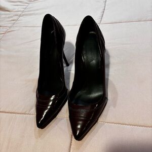 Alexander wang Dark wine Leather Heels sz 39